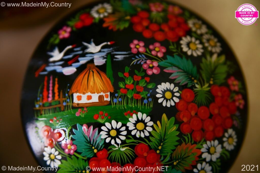 Petrykivka Ukrainian folk art presented by MadeinMycountry
MadeinMycountry is a global platform that celebrates and supports local history, culture, art, and nature conservation efforts. For two decades, we have been sponsoring local museums, cultural organizations, travel destinations, historical sites and various cultural events around the world.